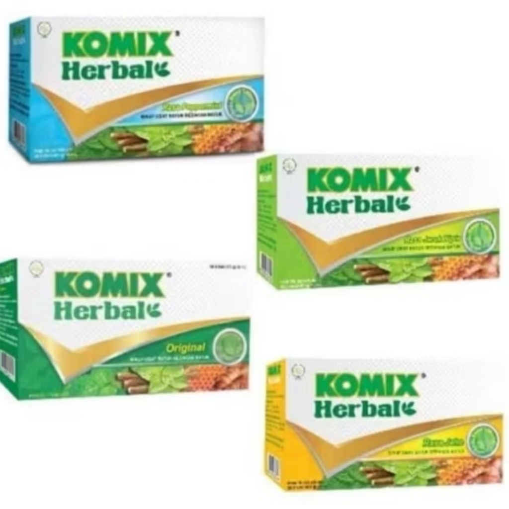 Komix Herbal Sachet 1 Box (6 Sachet)