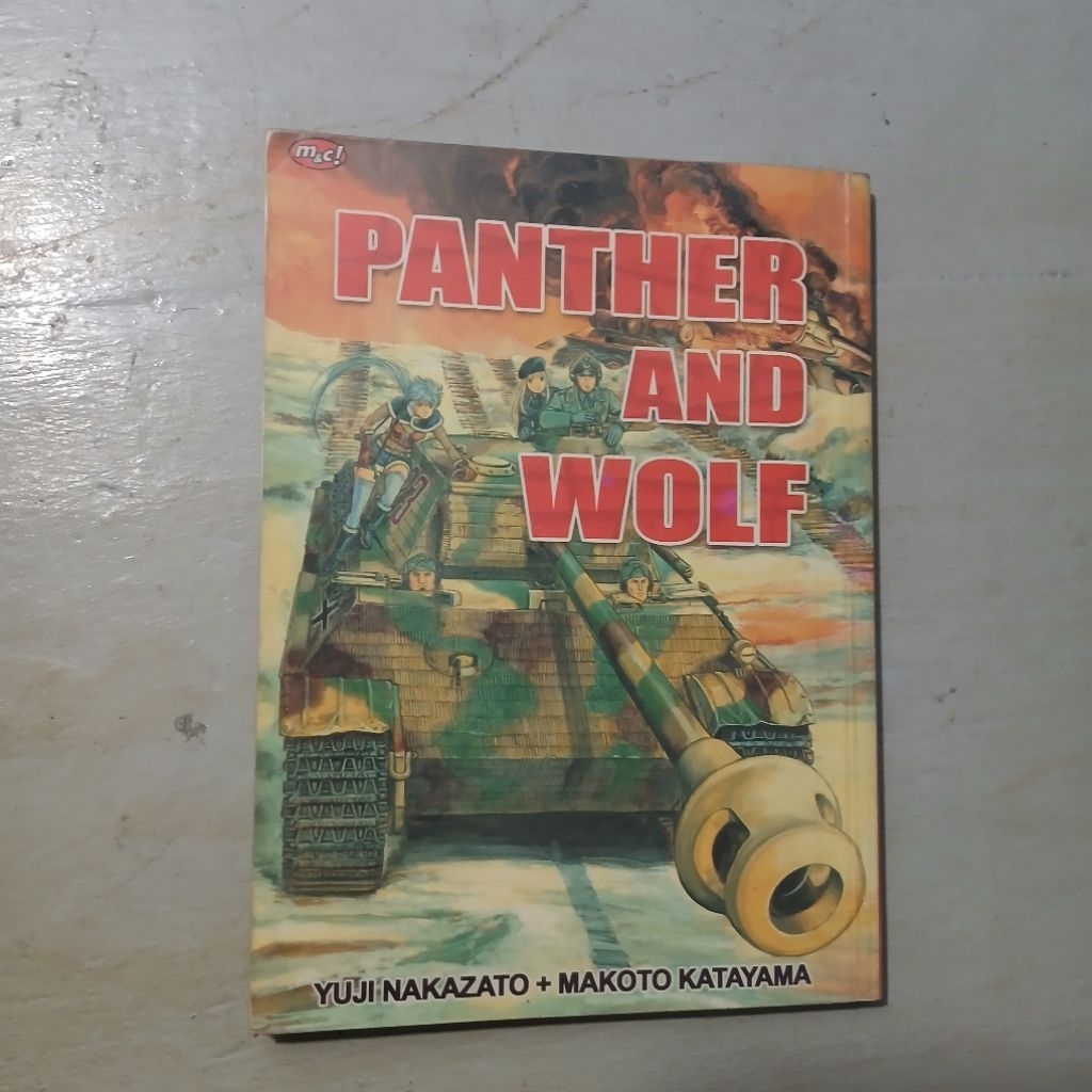 Komik panther and wolf bekas second bagus