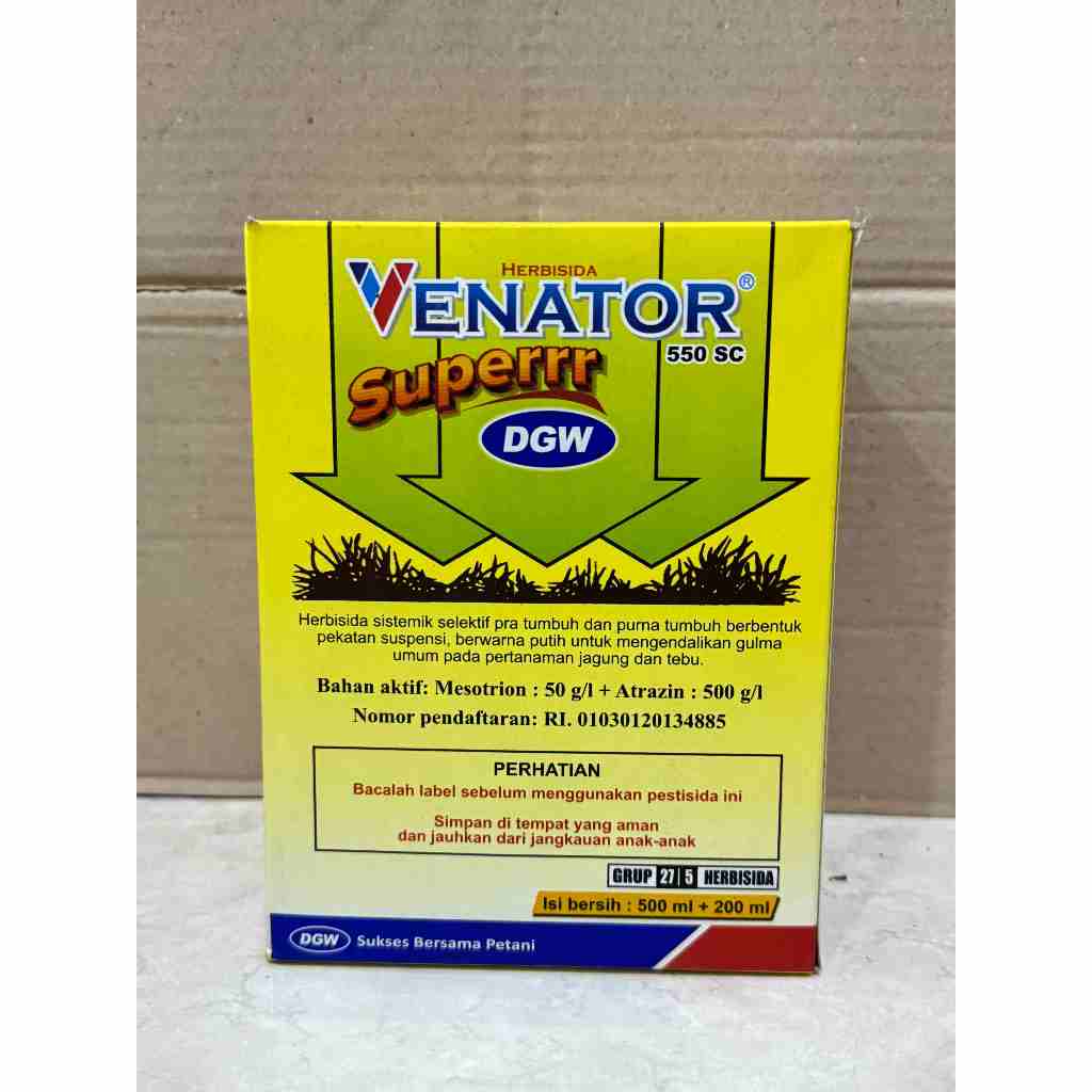 VENATOR Super 550 SC 700 ml HERBISIDA Untuk Jagung