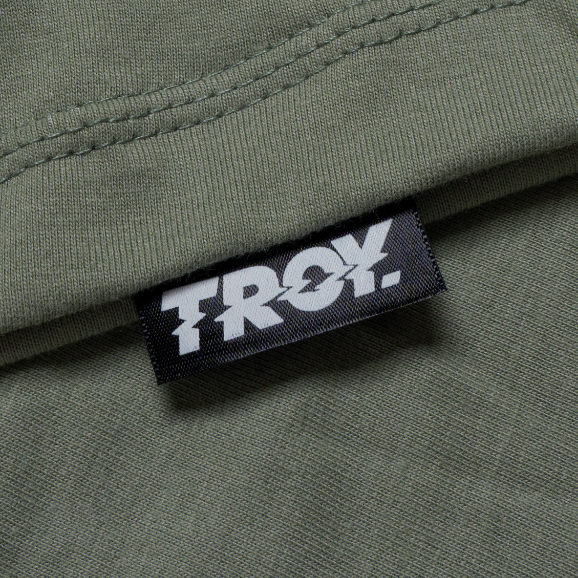 Troy Company T-shirt Sage Green Time Of Life - Kaos Lengan Pendek Kaos Hijau Sage MTD 3158