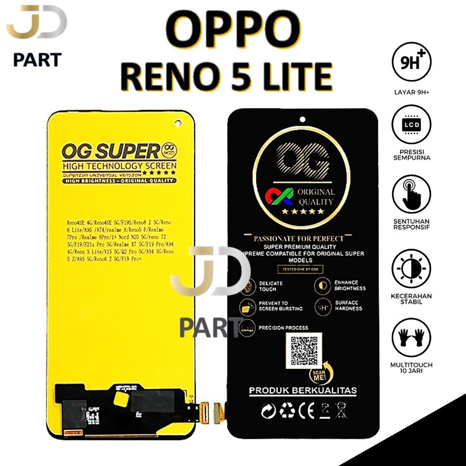 LCD TOUCHSCREEN OPPO REALME RENO 5 LITE ORIGINAL 100% FULLSET