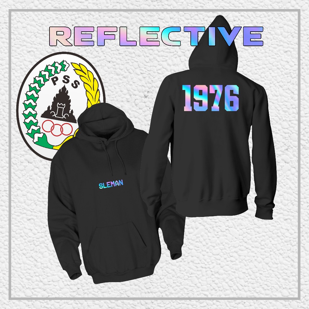 Hoodie Jaket BCS PSS Sleman "Sleman Reflektif" // Jaket BCS / Supporter / Hooligans