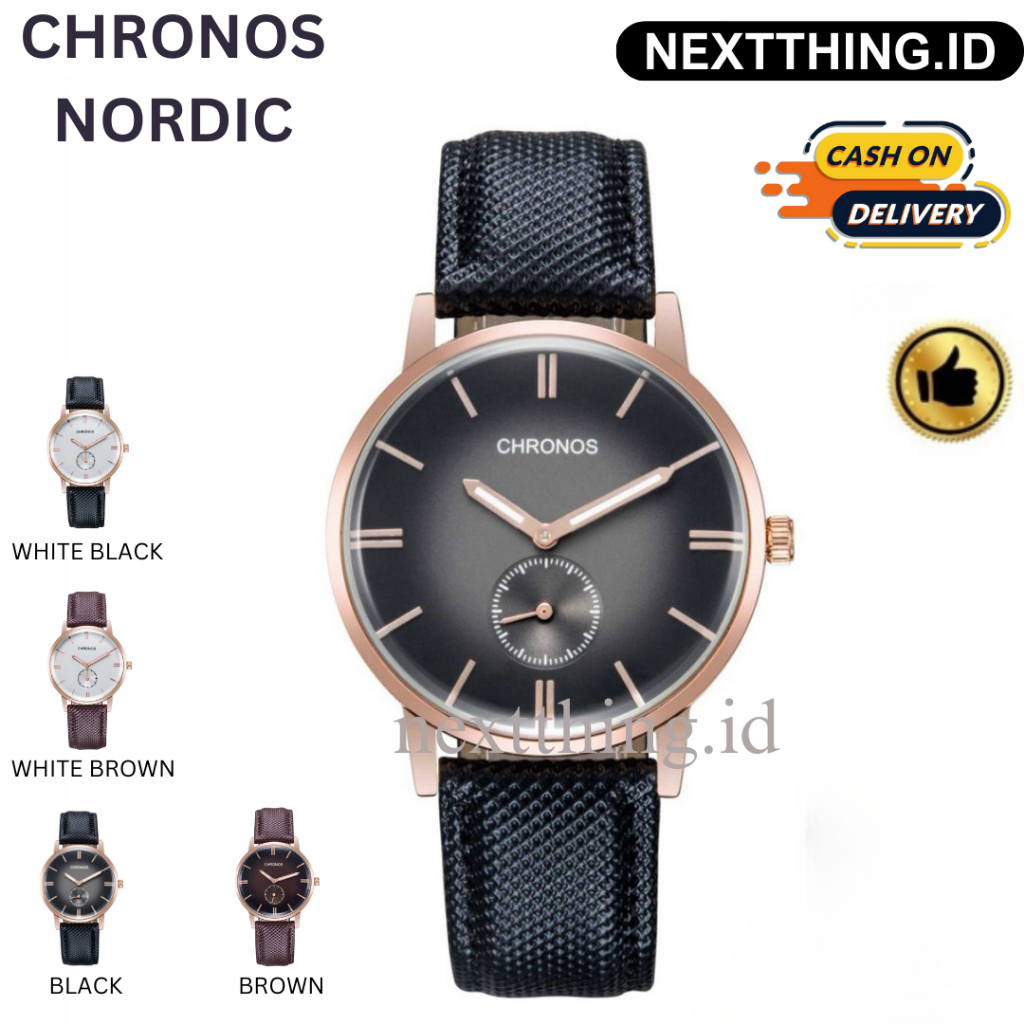NEXTTHING.ID - CHRONOS NORDIC jam tangan pria wanita arloji pria wanita mewah