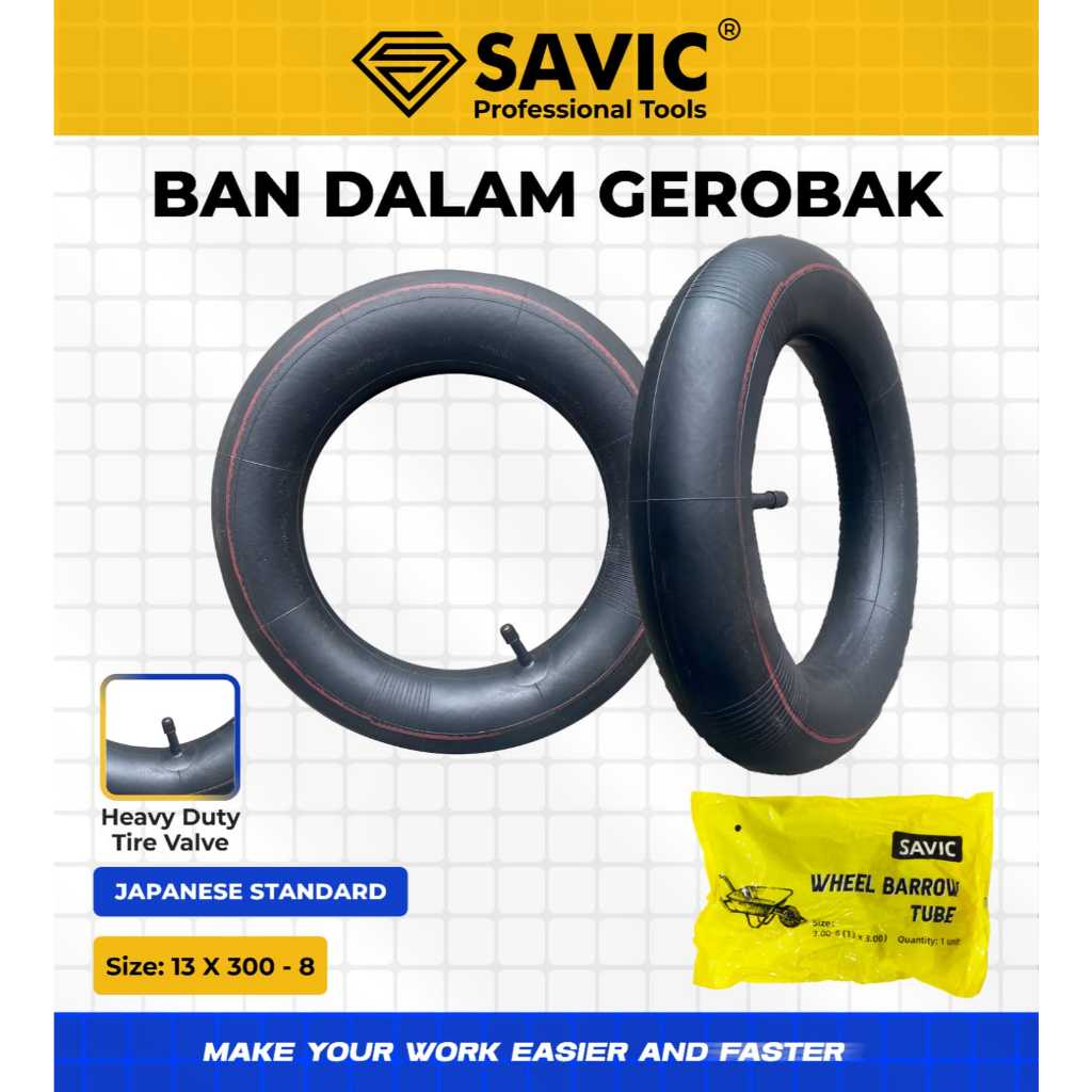 BAN DALAM GEROBAK PASIR / BAN DALAM GEROBAK SAVIC