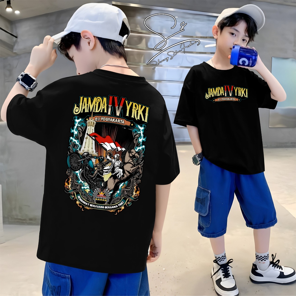 KAOS ANAK JAMDA IV DIY - KAOS JAMDA IV YRKI PENGPROV DIY by KAGA CREATIVE - KAOS RXLENGAN PENDEK