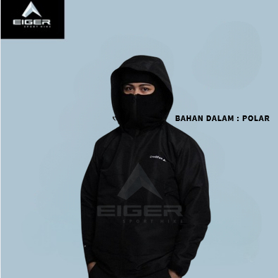Eiger Sport Hike - Jaket Gunung Gorpcore Balaclava Seri Altava Sport- Jaket Gorpcore Waterproof -