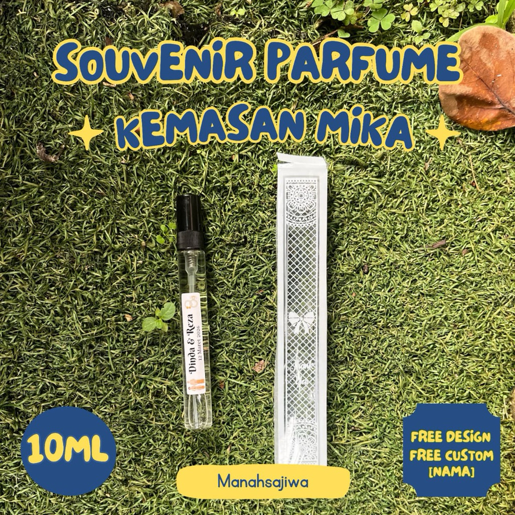 Souvenir Parfum Wedding Pernikahan / Gift Box / Event (Kemasan 10ml)