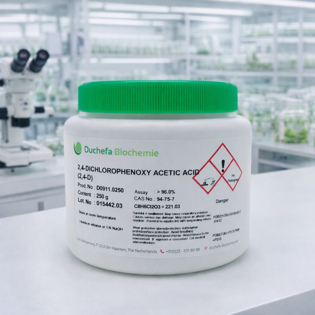 Hormon Auksin 2.4D | 2,4-Dichlorophenoxyacetic Acid (2,4-D) | Hormon Kultur Jaringan Tanaman