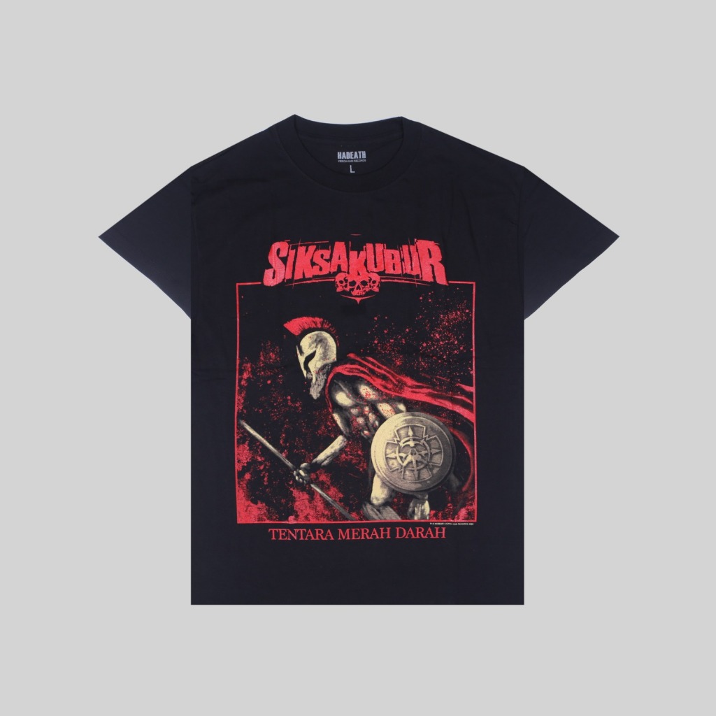 Tshirt SIKSA KUBUR - TMD ART | Kaos Band Pria Reguler Original Merchandise