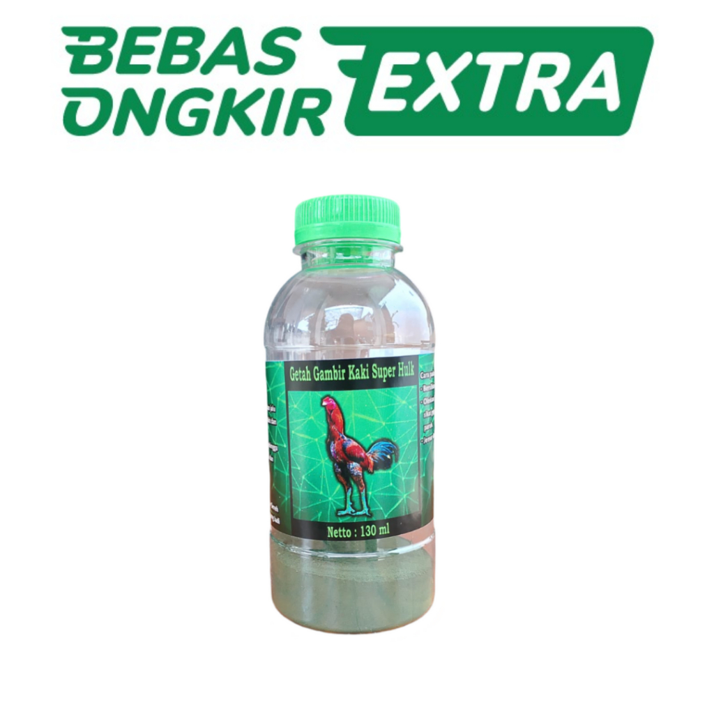 Getah Gambir Hijau Super kaki Hulk - GUNUNG KELUD HIJAU