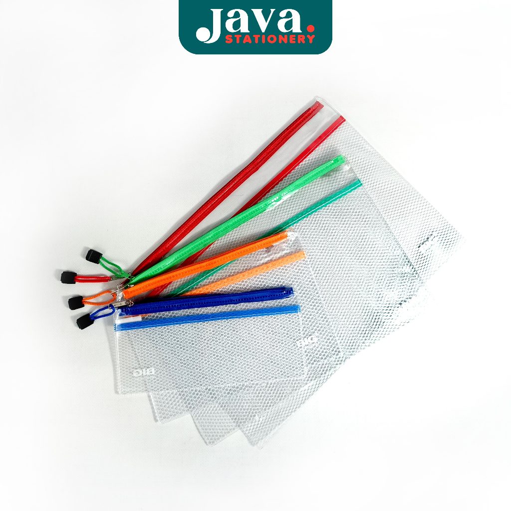 Map Plastik Resleting 9005 BIG / Pocket File Zipper Dokumen