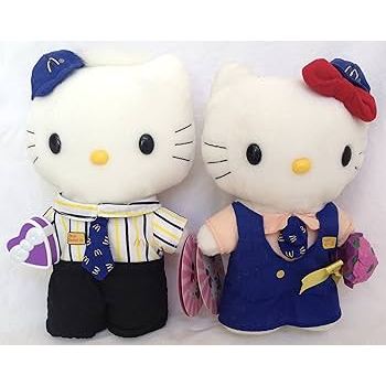 Boneka Hello Kitty Wedding Couple Crew Mcd