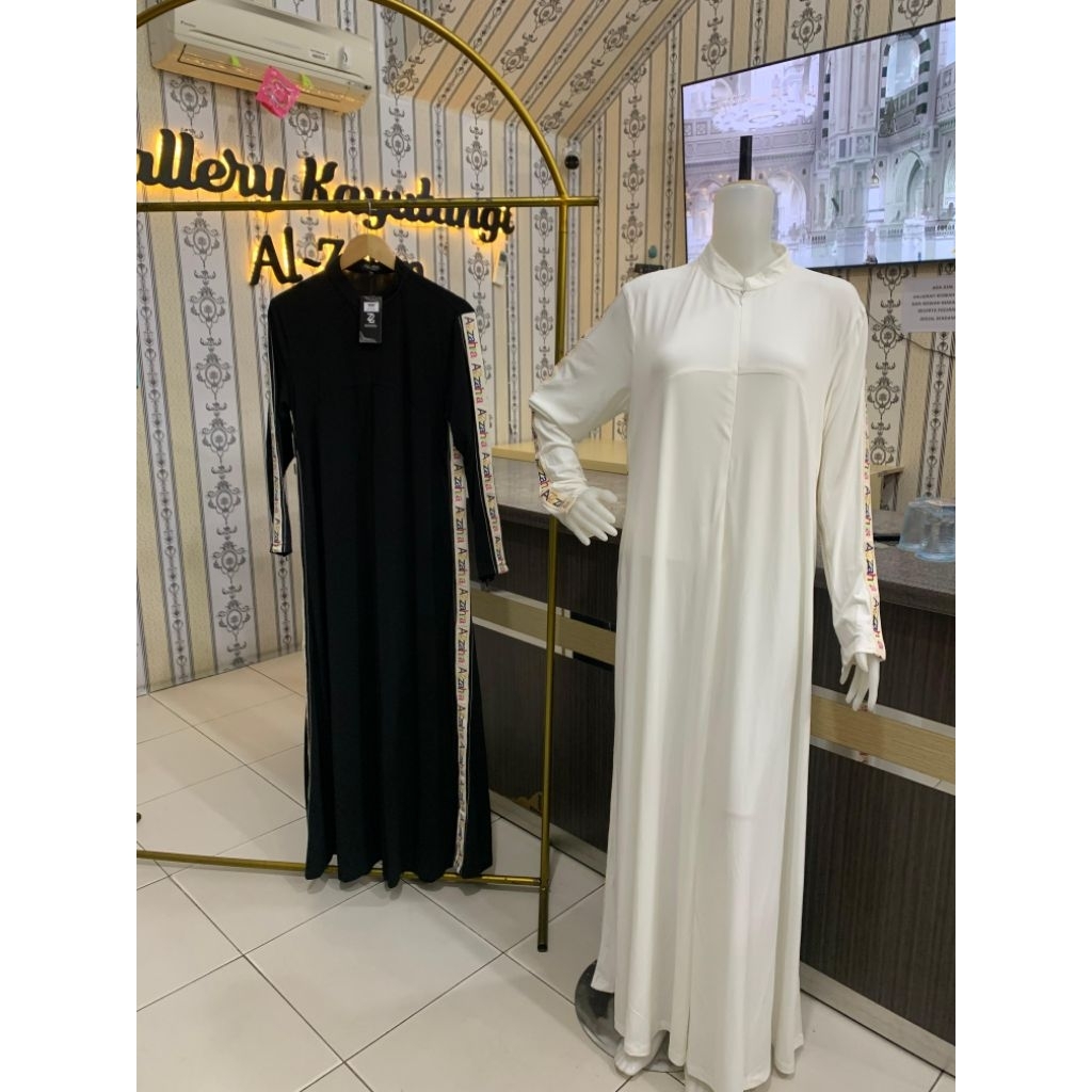 Abaya AZZAHRA Jersey List Azzahra premium