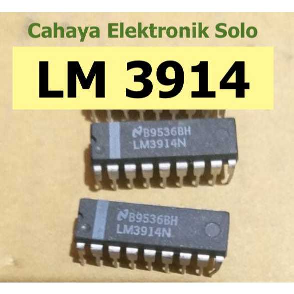 IC LM 3914 LM3914 N Display Driver Analog to LED