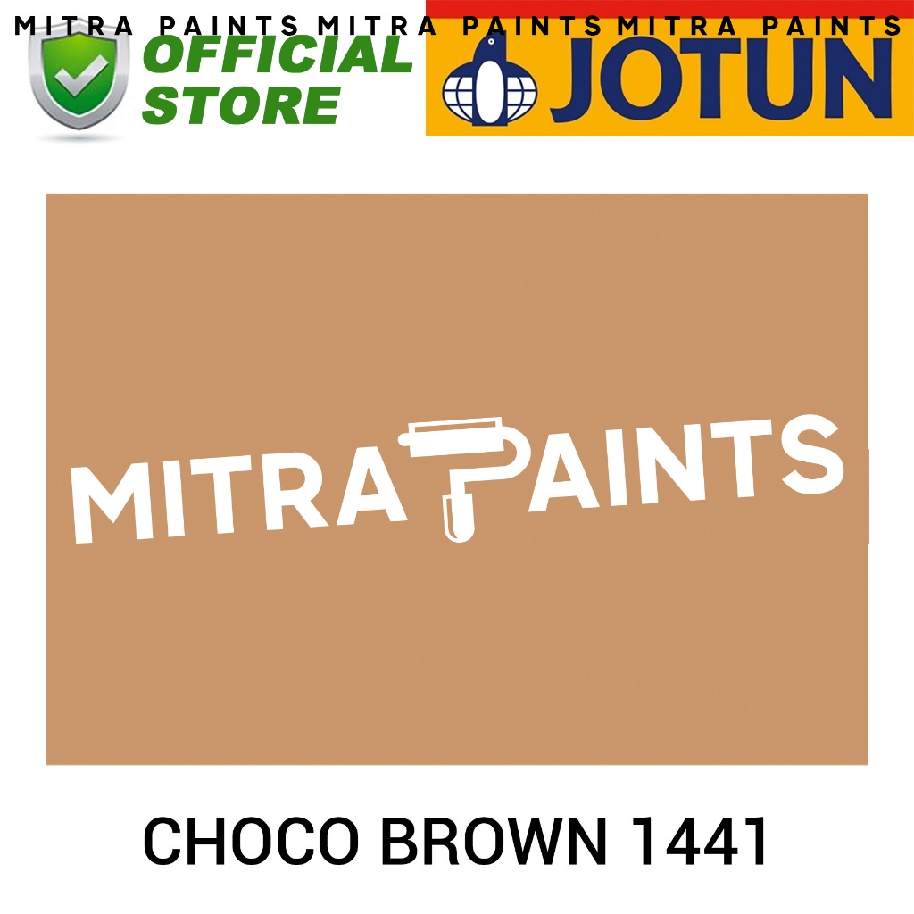 CAT TEMBOK JOTUN INTERIOR EKSTERIOR WARNA CHOCO BROWN 1441 / COKLAT
