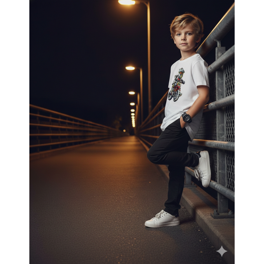 Kaos Anak 5-15 Tahun Motor Cross