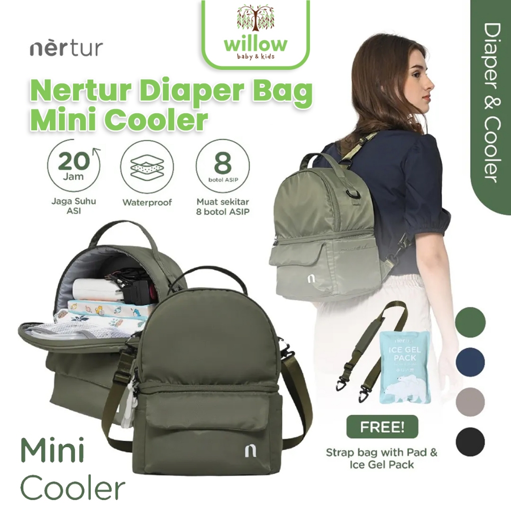 Cooler Bag - Nertur Diaper Bag Mini Cooler