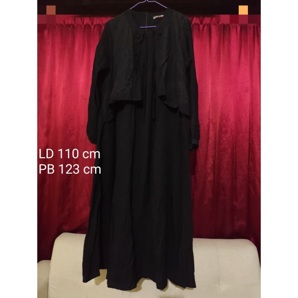 Gamis Hitam preloved