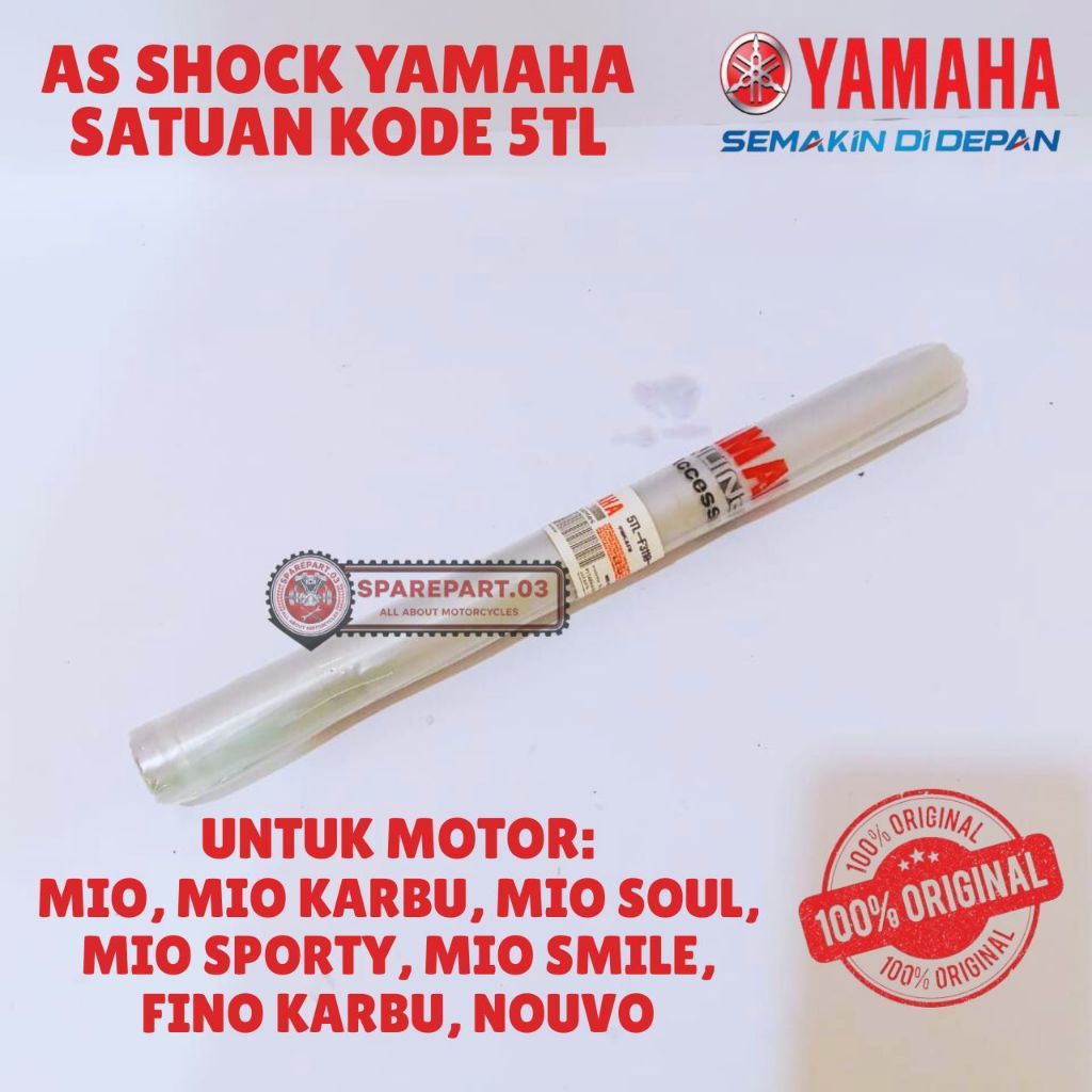 AS SHOCK ORIGINAL YAMAHA 5TL [SATUAN], AS SHOCK MIO, AS SHOCK MIO KARBU, AS SHOCK MIO SOUL, AS SHOCK