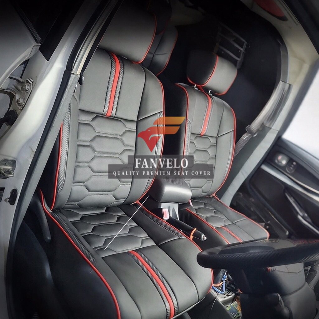 AVANZA Sarung jok mobil fullset 3baris quality original seat