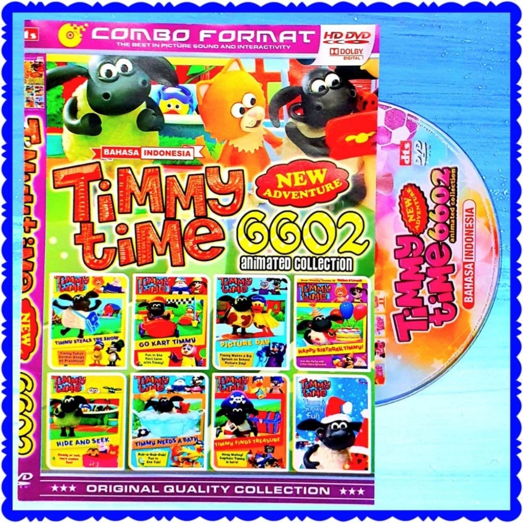 KASET DVD FILMM ANAK ANAK KARTUNN TIMMY TIME