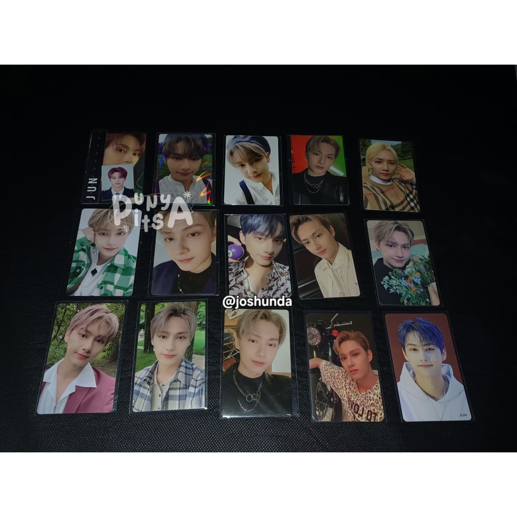 Photocard pc Jun junhui jeonghan svt attacca hmv social club an ode baret your choice bunga