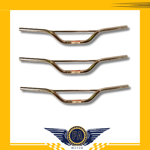 Stang Setir Palang Pendek CB WIN 100 Bahan besi Tebal Crom
