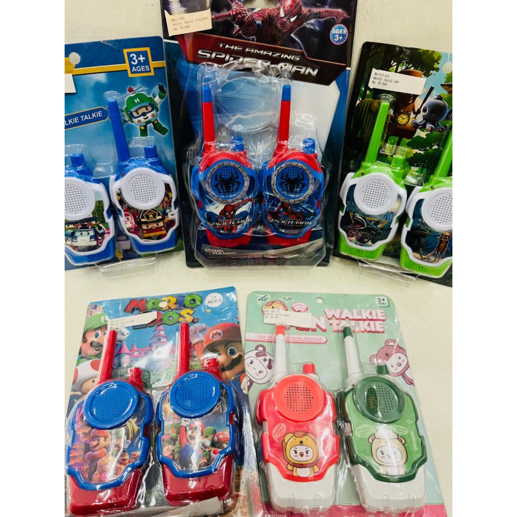 Mainan Anak Walkie Talkie / Mainan Anak Ht Karakter