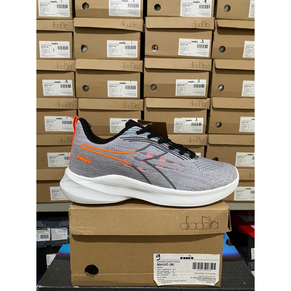 Diadora Magio Grey Men Shoes Original