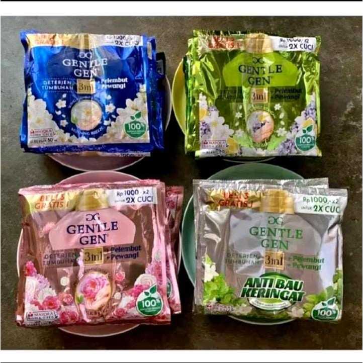 Detergen Gentle Gen 32  Sachet Gratis Piring