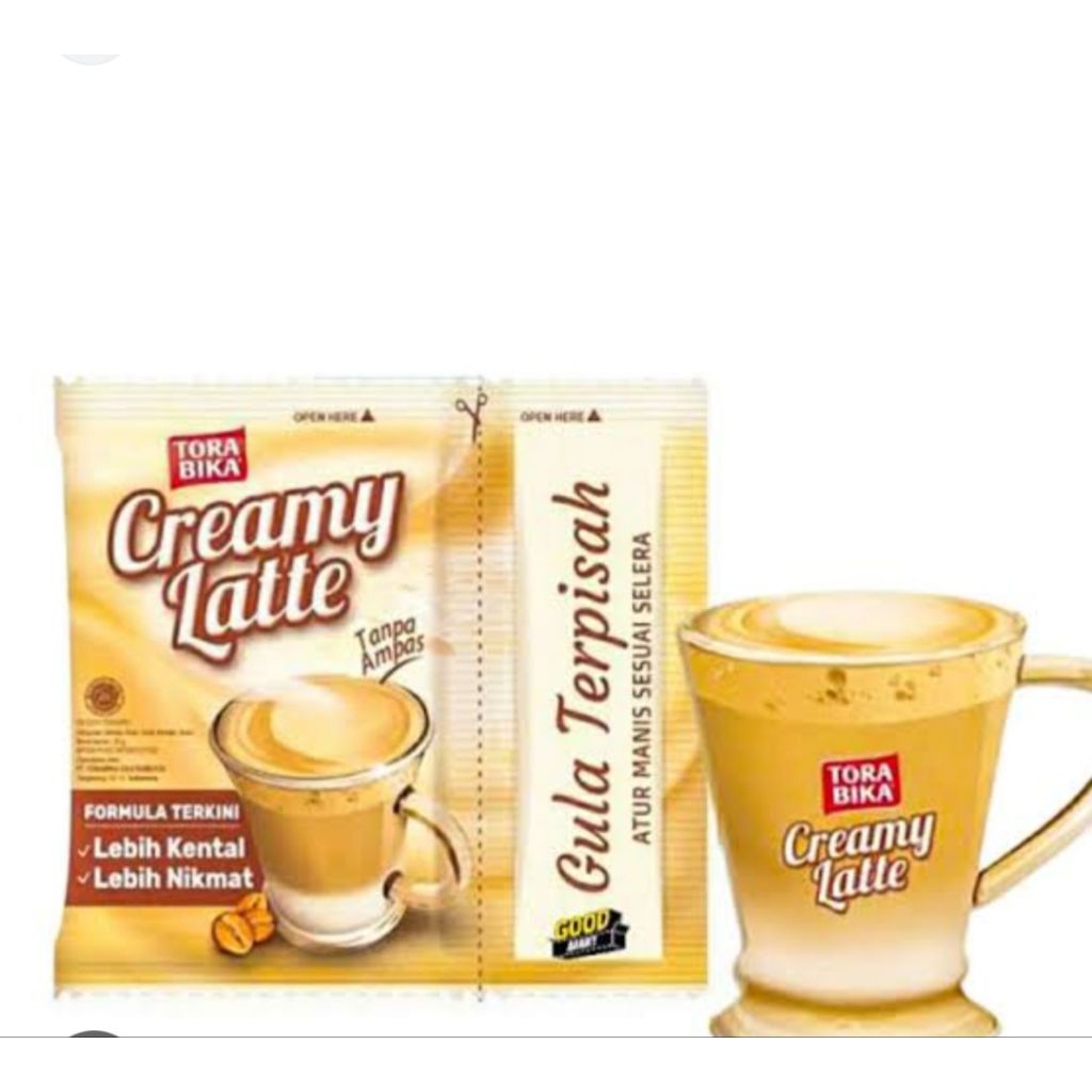 Torabika creamy latte 1 Dus isi 12 renceng