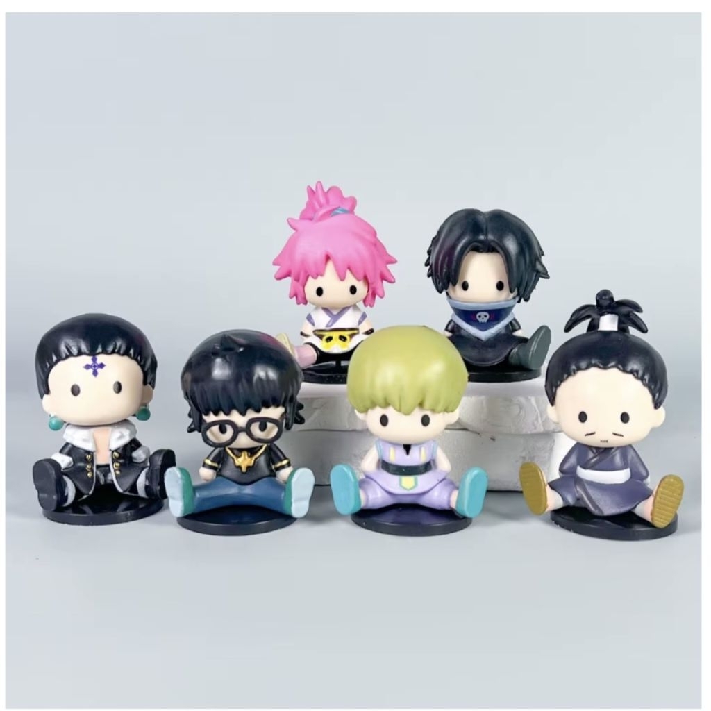 Action Figure Miniatur Re-ment Hunter x Hunter V1 Petadoll Phantom Troupe | Pajangan Karakter Anime