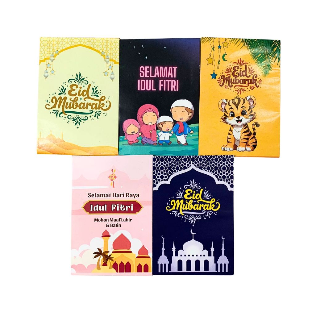 Amplop THR Lebaran Desain Bertema Bulan Ramadhan - Pack