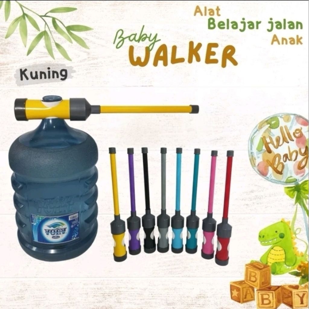 BESTPROMO Baby walker paralon pvc / Push walker Paralon / Alat jalan bayi anak dorong / walking