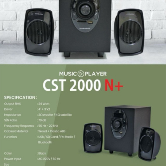 SPEAKER SIMBADDA CST2000N+