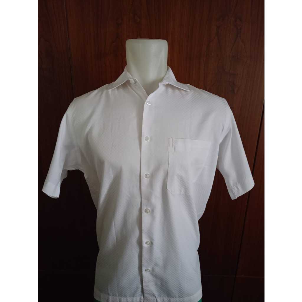 Promo cuci gudang preloved kemeja guy laroche paris warna putih