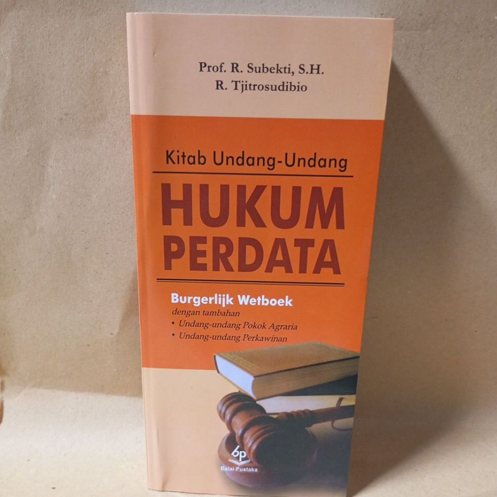 KITAB UNDANG-UNDANG HUKUM PERDATA