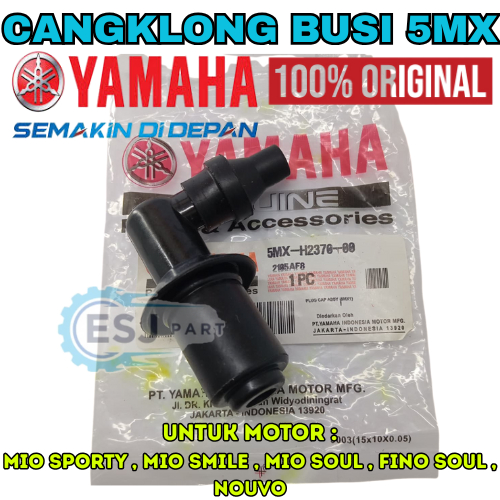 CANGKLONG TUTUP BUSI KODE-5MX YAMAHA Mio Sporty Mio Smile Mio Soul Fino Soul Nouvo KUALITAS 100% ORI