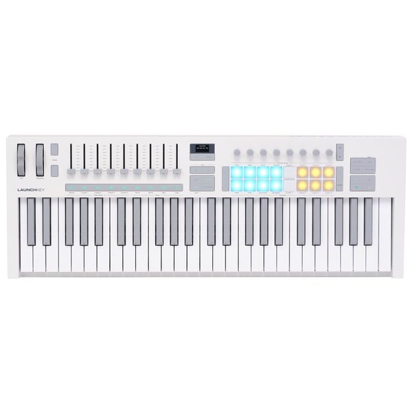 Novation Launchkey 49 MK4 WHITE Keyboard Controller