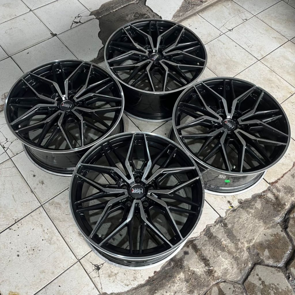 Velg Mobil Second HSR NAIN Ring 19 Lebar 8,5 pcd 5x114,3 Et40