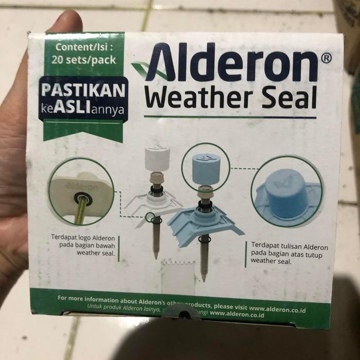 Baut Alderon 830 Weather Seal - Ukuran 7 cm lengkap dengan tutupan