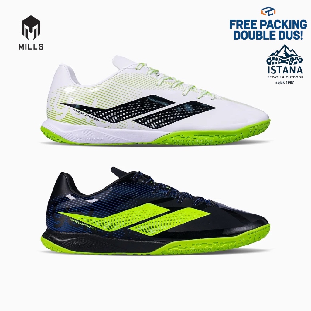 Sepatu Futsal Mills Xyclops Speedfreak Match IN - Futsal Shoes Mills Xyclops Speedfreak - Sepatu Bol