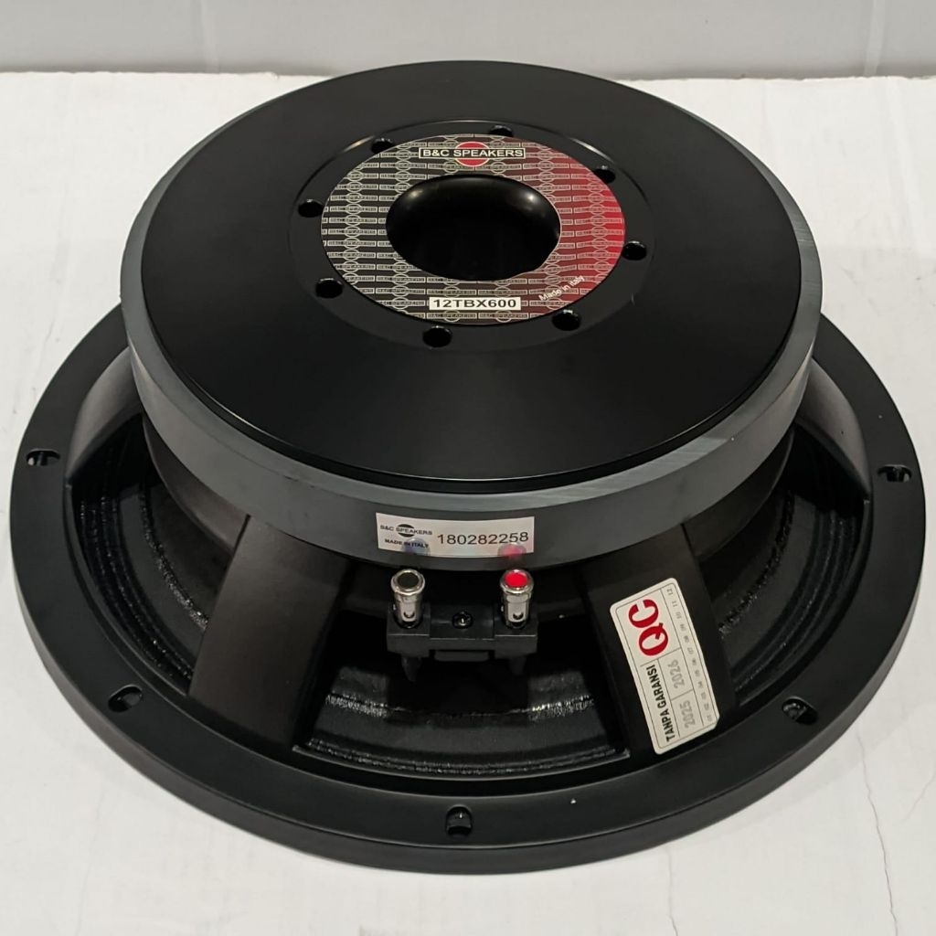 speaker 12 inch BNC 12TBX600 VC 4 IN MAGNET TEBAL / B&C 12TBX600VC 4 INCH ORIGINAL