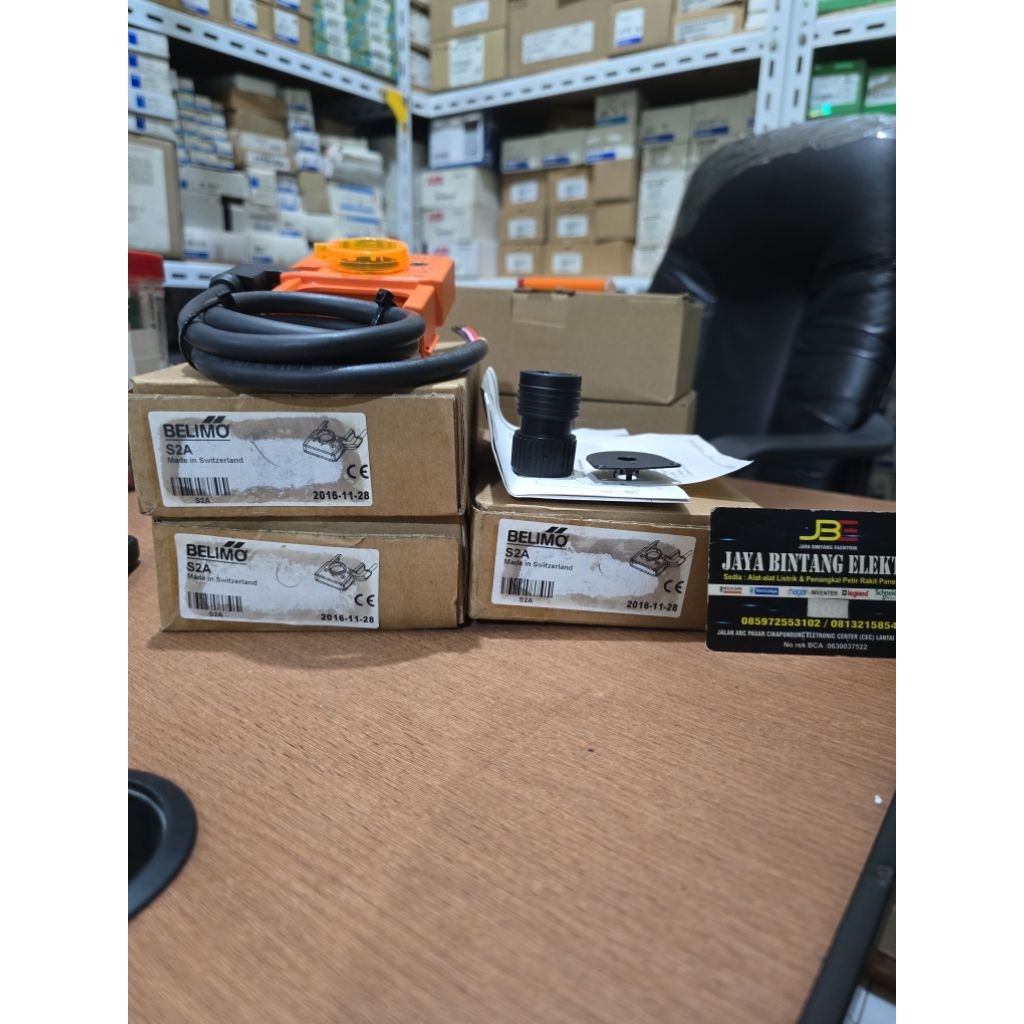 Limit Switch Dumper Actuator BELIMO S2A AC 250V