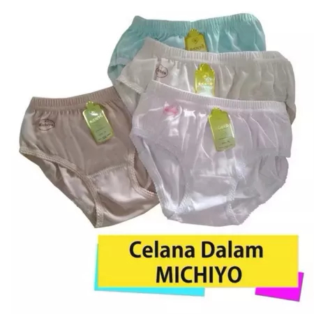 (6PCS) CD CELANA DALAM DEWASA WANITA MICHIYO KATUN TERMURAH