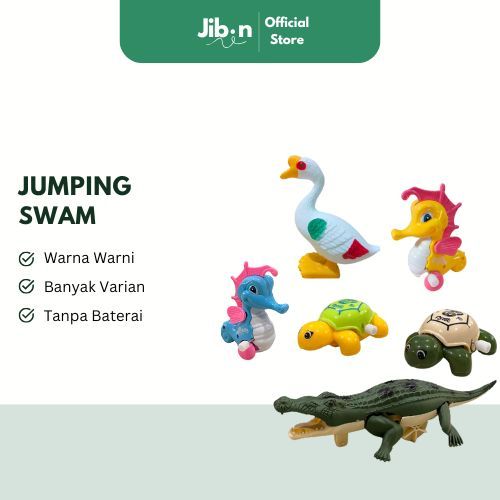 [ JIBIN ] Angsa Putar Lompat Jalan Mainan Anak Murah Soang Lucu