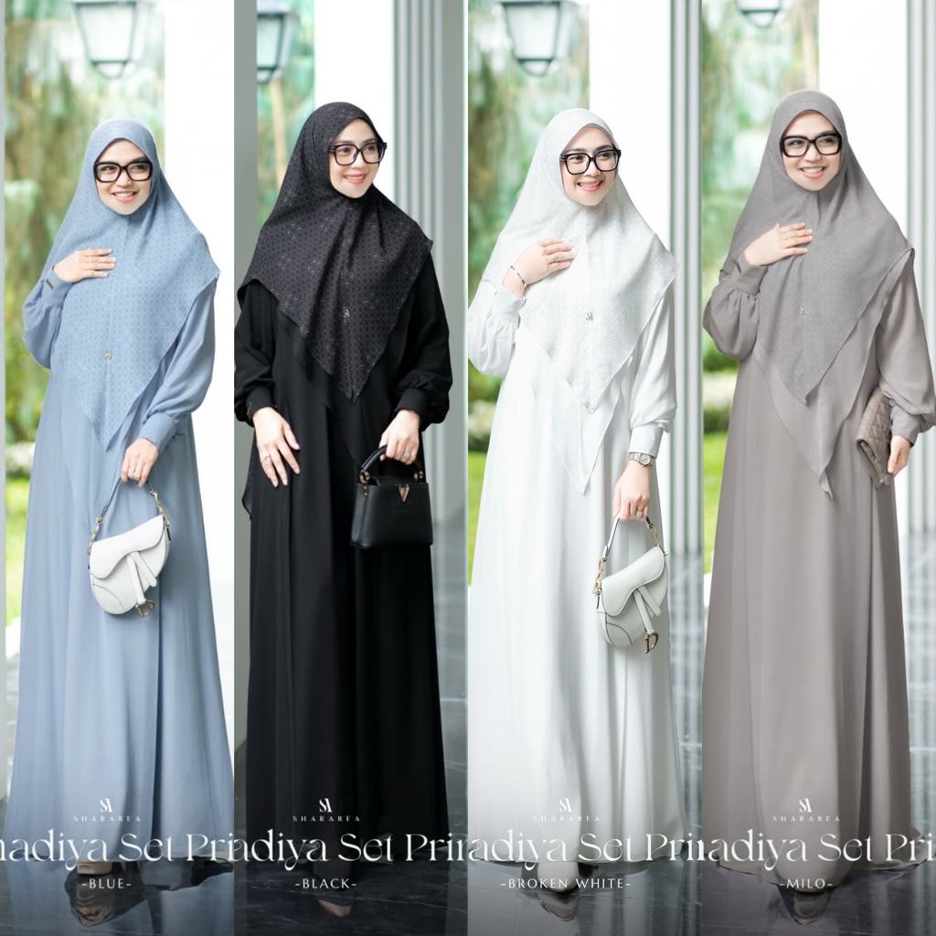 Ashadiya Set Print | Shararea | Set Syari