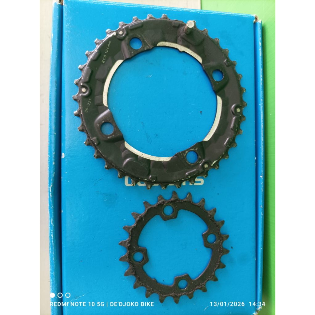 Chainring Prowel 22-36T