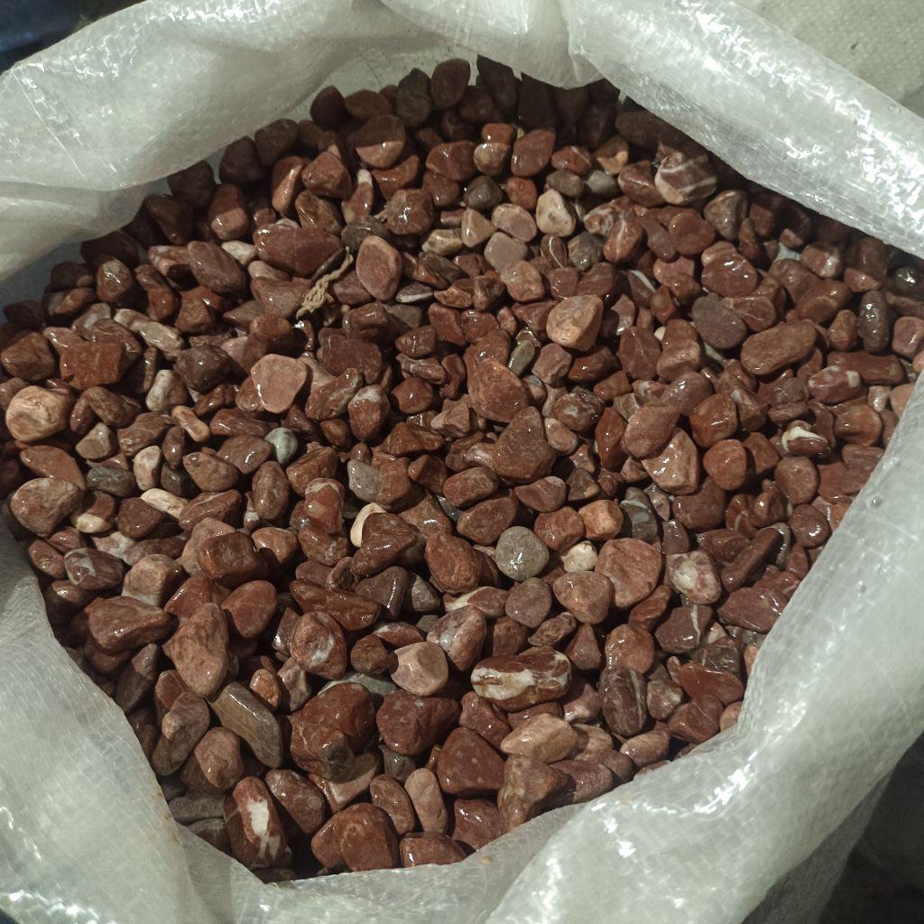 BATU HIAS KORAL MERAH HATI KEMASAN REPACK 1KG KG/BATU TAMAN Dekorasi Taman Kafe Pot Bunga Kolam Ikan