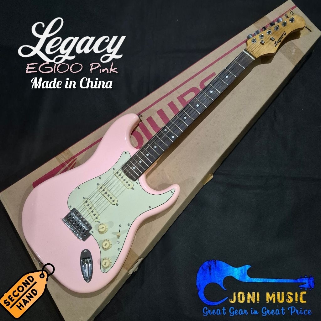Gitar Legacy Original: EG100 Stratocaster LP300 Les Paul EJG Updown ETL100 Telecaster